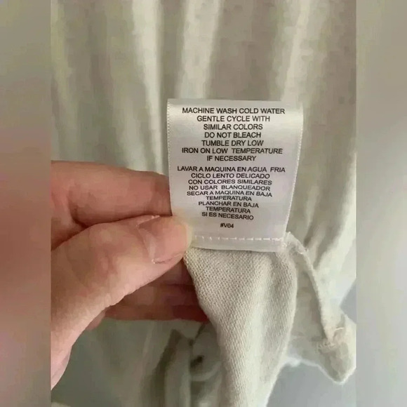 Woman’s Luxology Light Grey Long Sleeve Elastic Waist MIDI Sweater Dress Size L - Picture 4 of 8